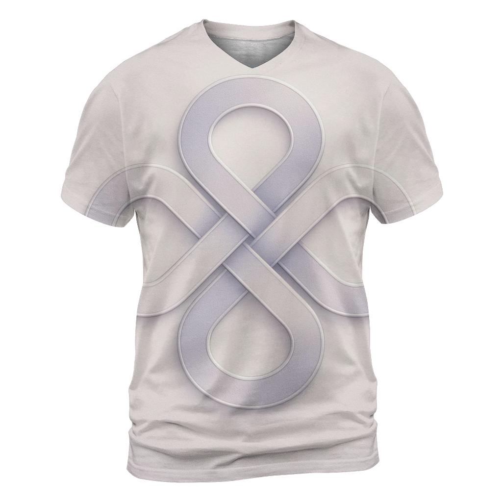 Radiant Knot Of Harmony creative print fashion shirts