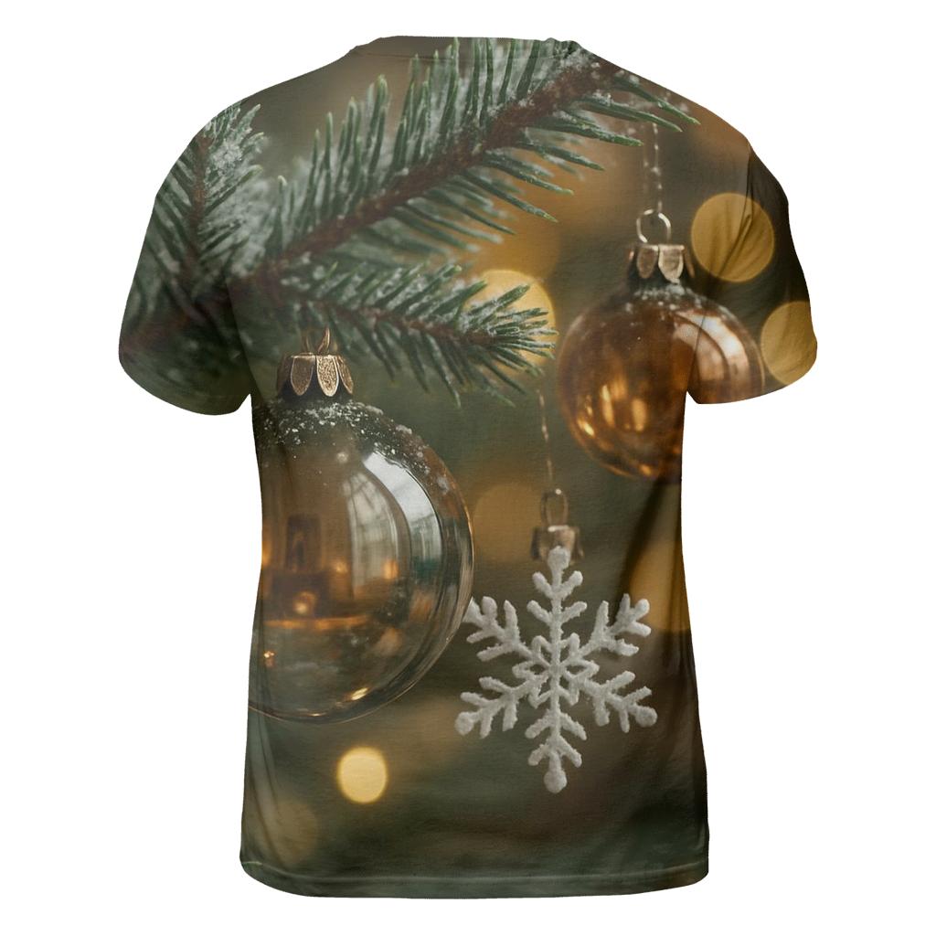 Tree Branch With Glass Baubles custom all-over print shirts