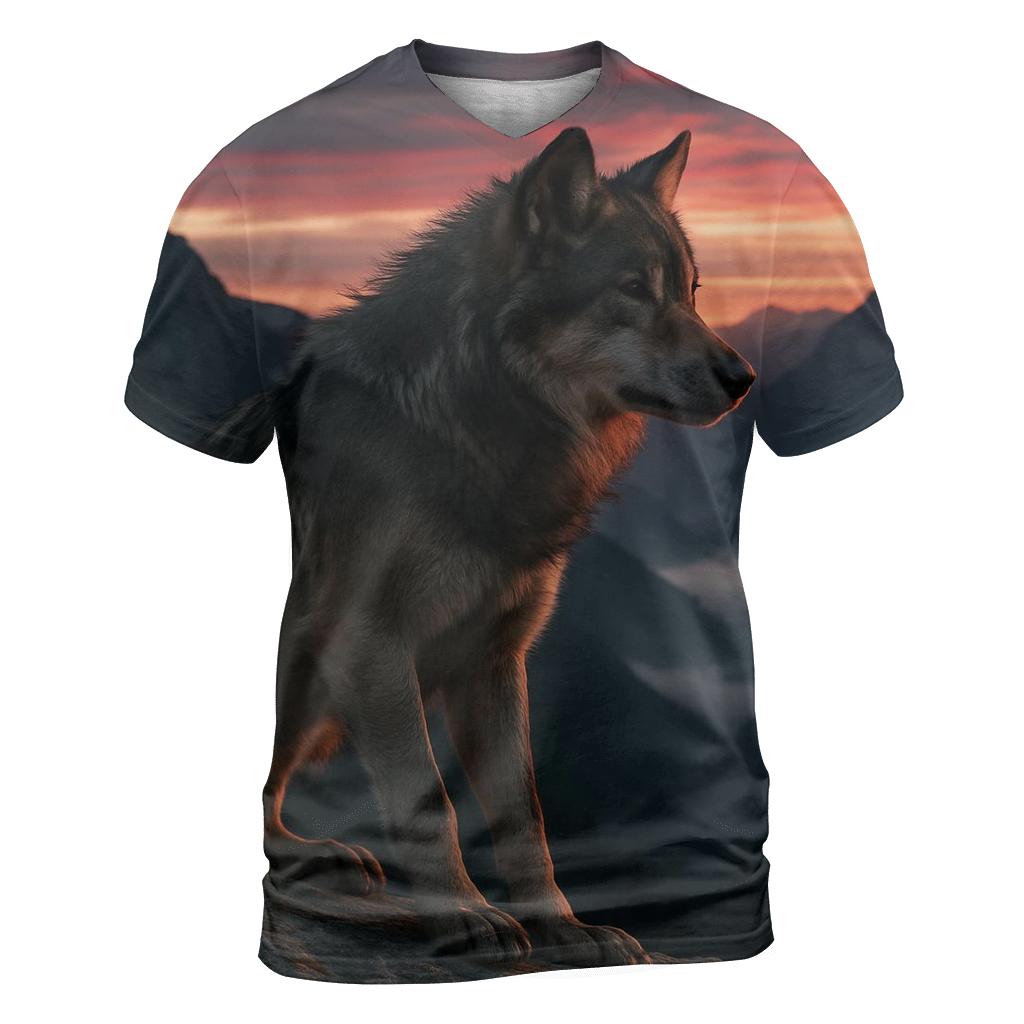 Mountain Pass Sentinel statement graphic shirts
