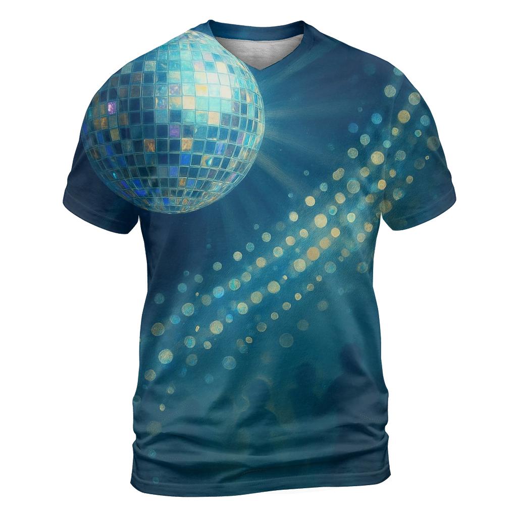 Disco Dot Cascade personalized full print shirts