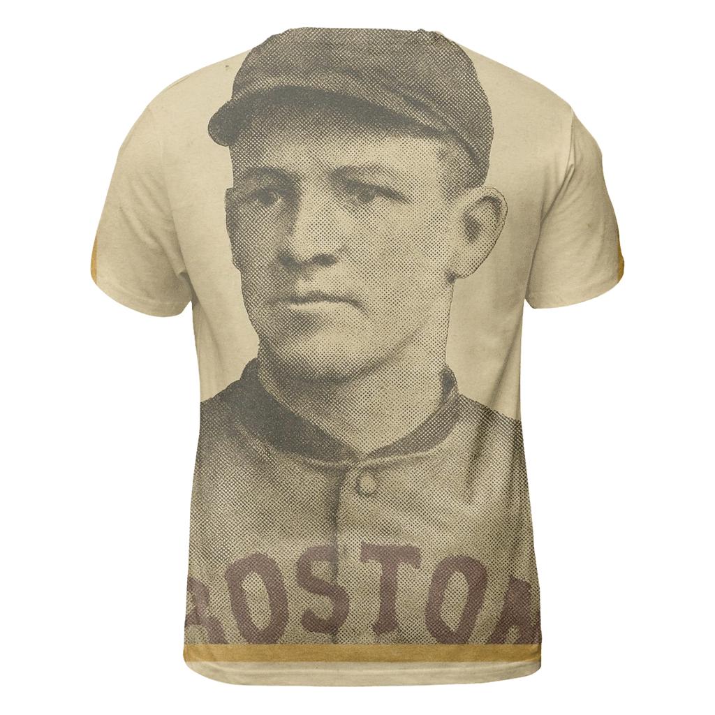 Retro Baseball Card Portrait statement graphic shirts