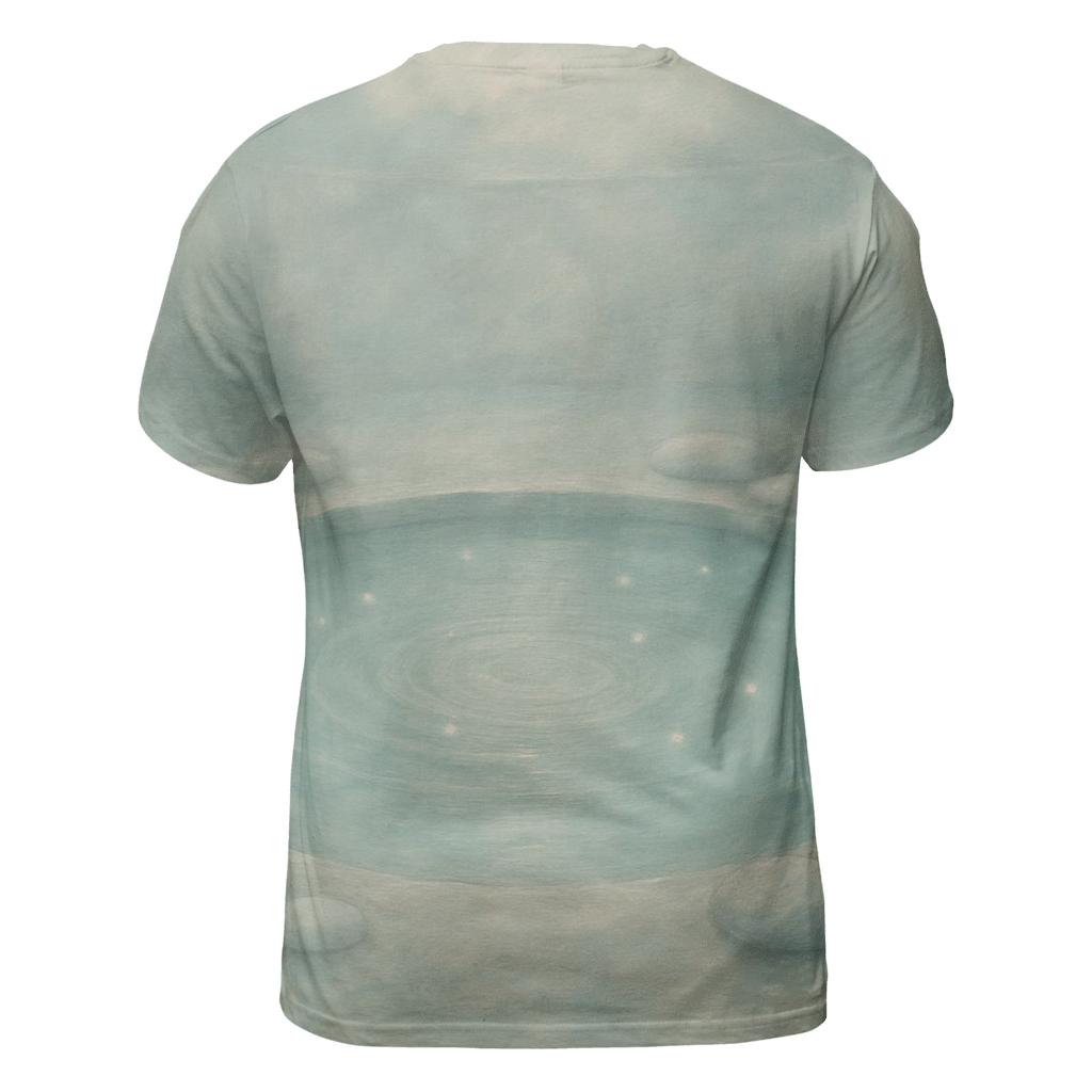 Pool Of Reflective Light artistic all-over print tops