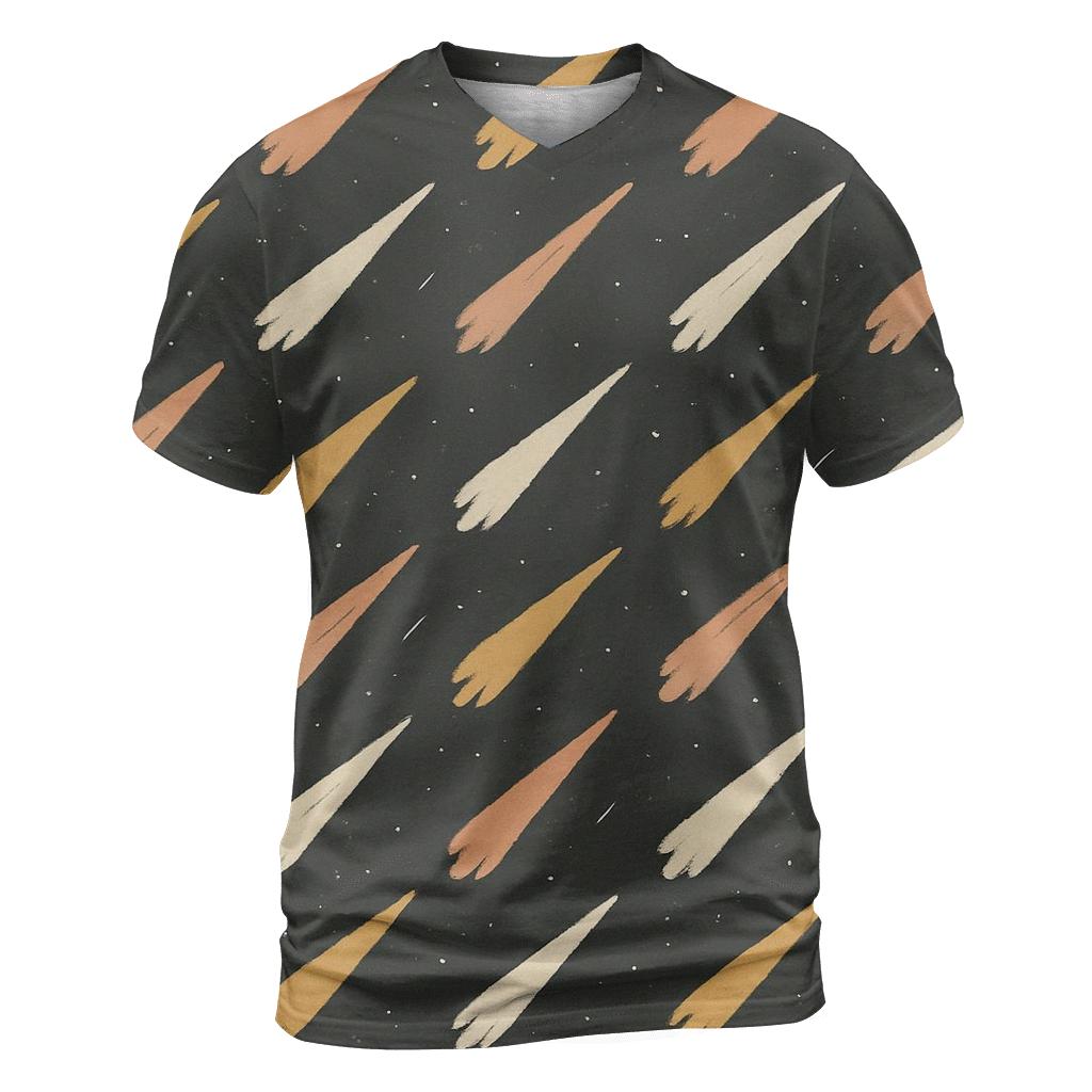 Meteor Shower Tessera vibrant all-over design tees