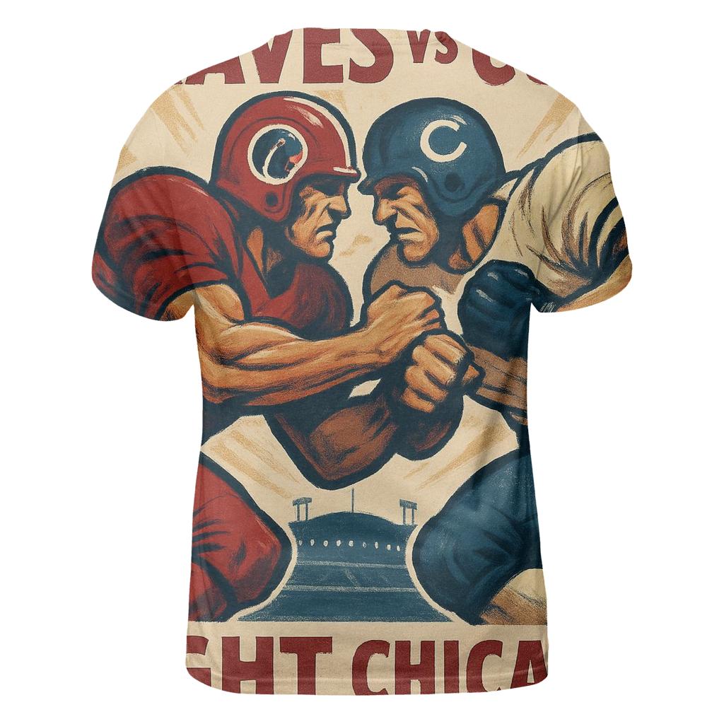 Vintage Poster Face Off personalized full print shirts