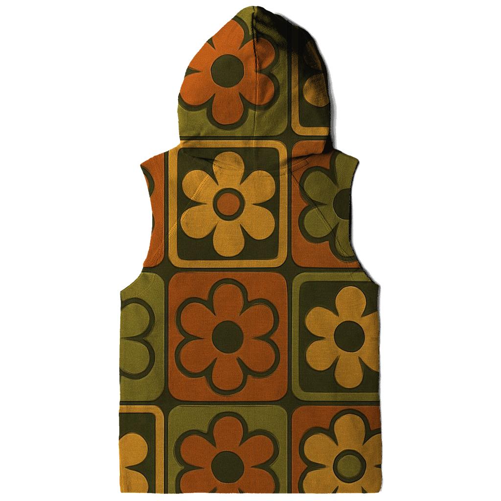Funky Flower Medallions graphic hoodies