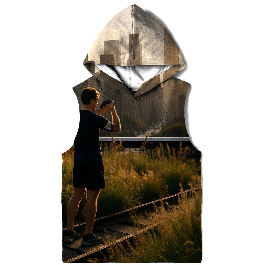 Sunrise From Highline Meadow graphic hoodies