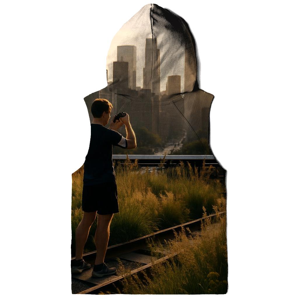 Sunrise From Highline Meadow graphic hoodies