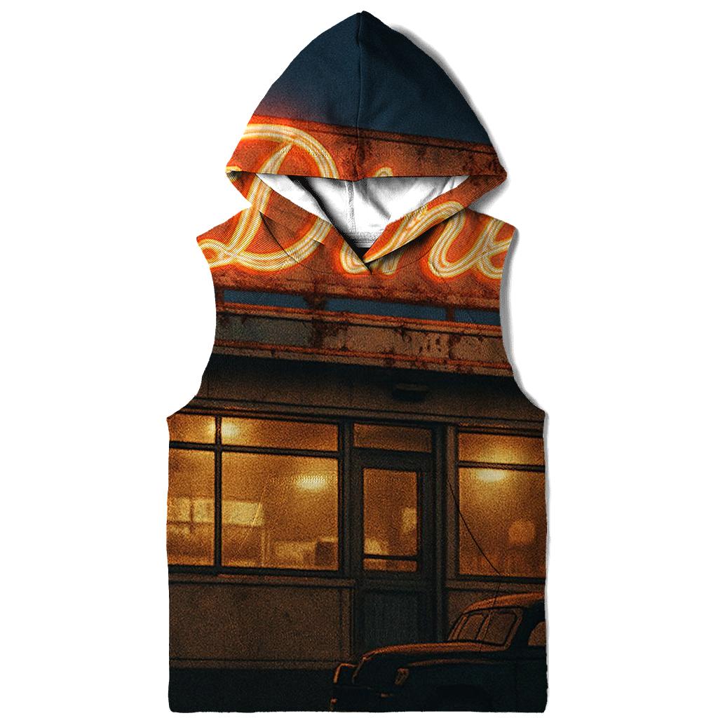 Diner Neon Evening Sign hoodies fashion