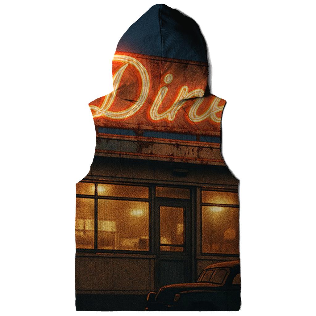Diner Neon Evening Sign hoodies fashion