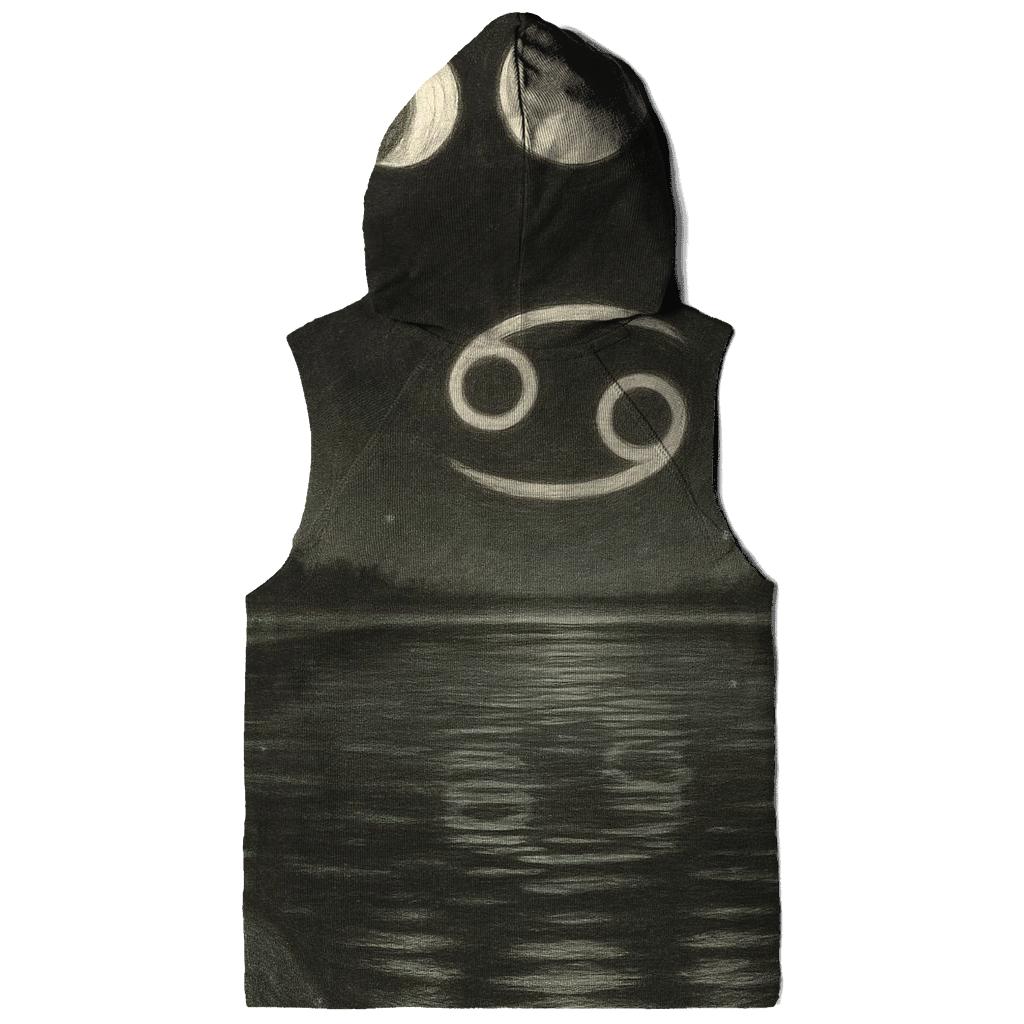 Cancer Moon Phase Pond premium hoodies