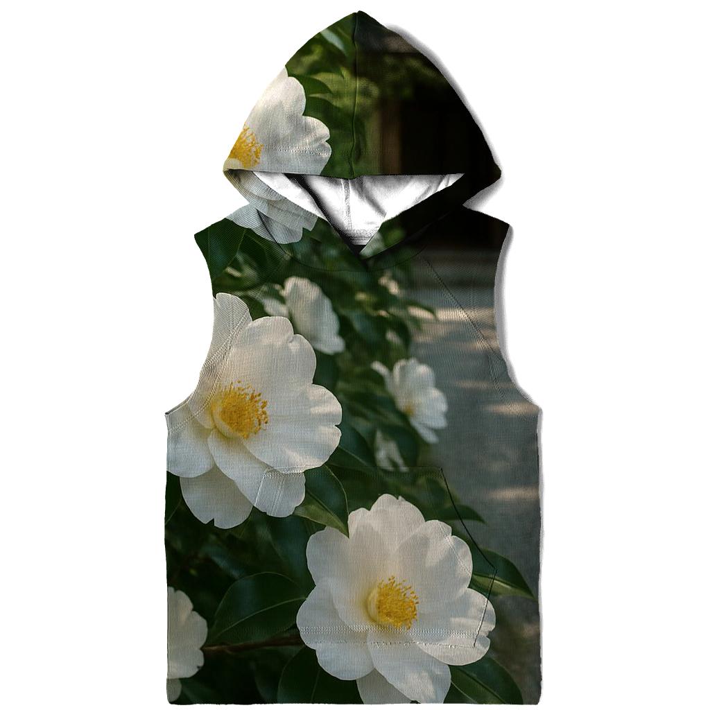Camellia Tea Garden Path lightweight hoodies