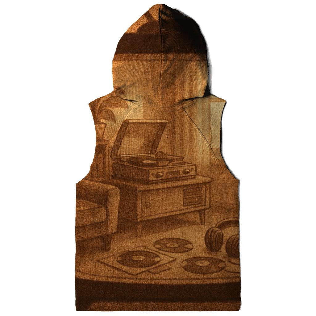 Retro TV Music Room graphic hoodies