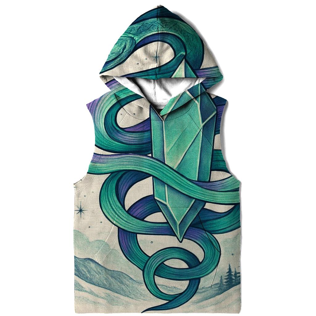 Aurora Coil Ouroboros graphic hoodies