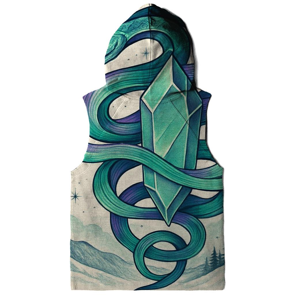 Aurora Coil Ouroboros graphic hoodies