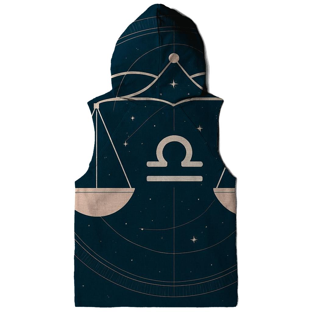 Libra Celestial Scales Diagram lightweight hoodies