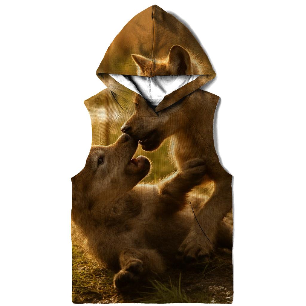 Wetland Pup Playful Tumble hoodies fashion