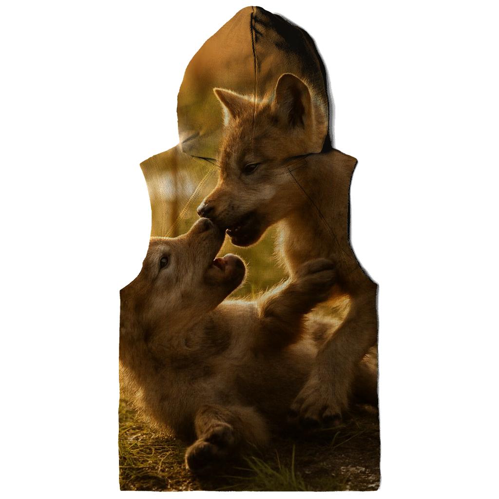 Wetland Pup Playful Tumble hoodies fashion