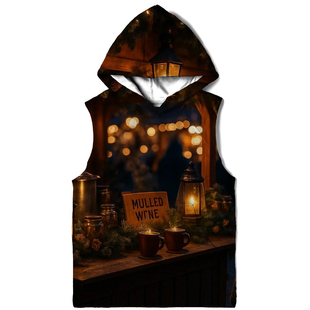 Market Stall With Mulled Wine hoodies fashion