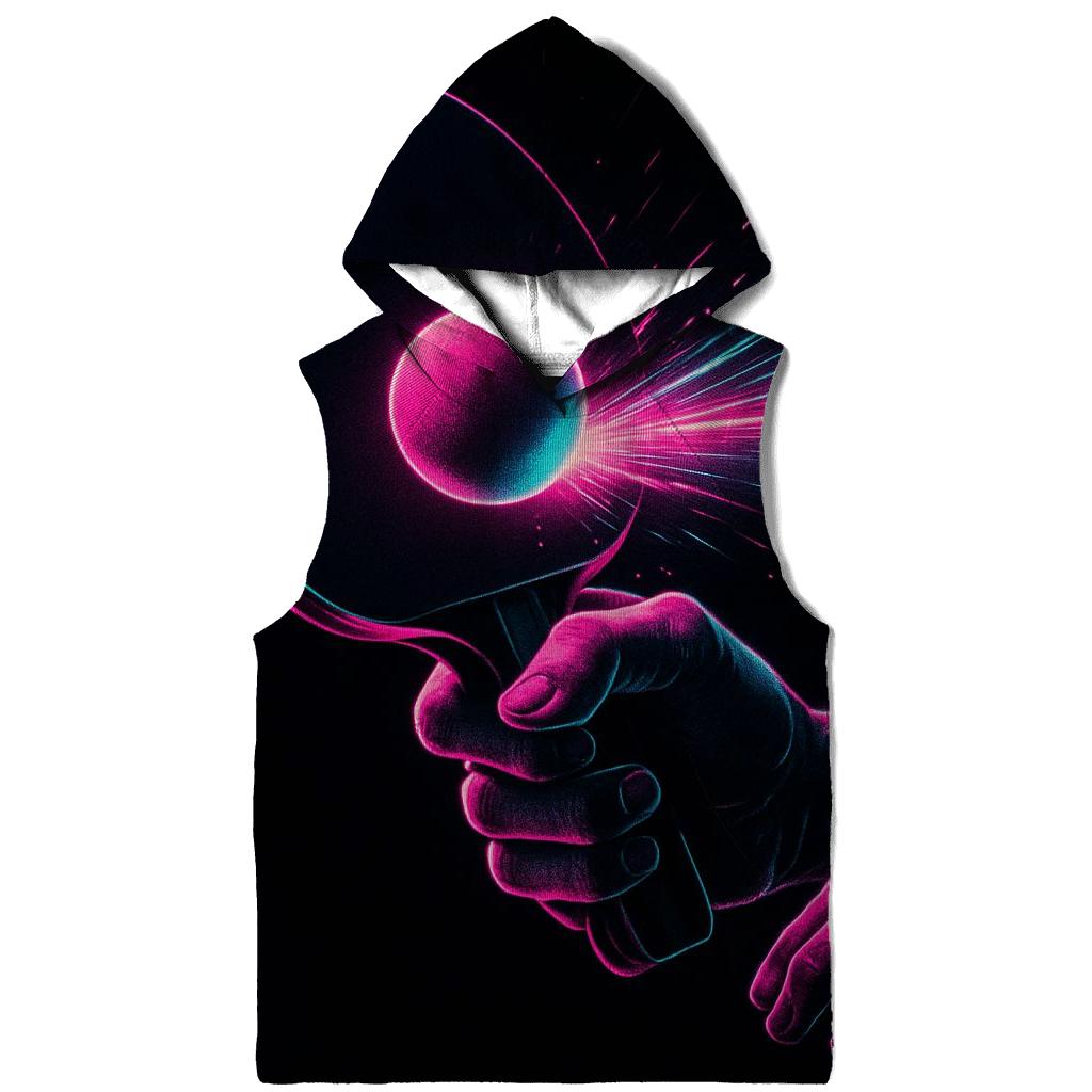 Table Tennis Neon Precision custom hoodies