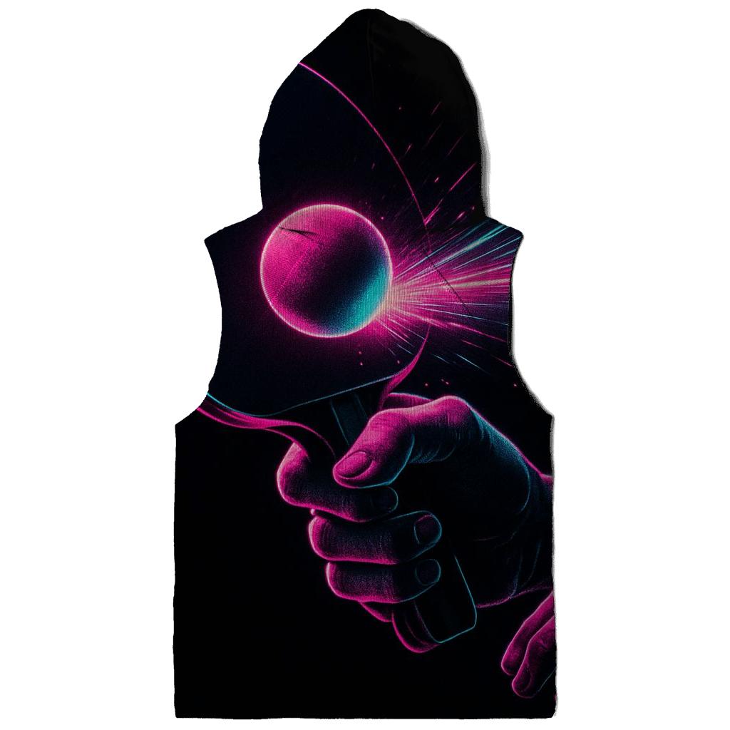 Table Tennis Neon Precision custom hoodies
