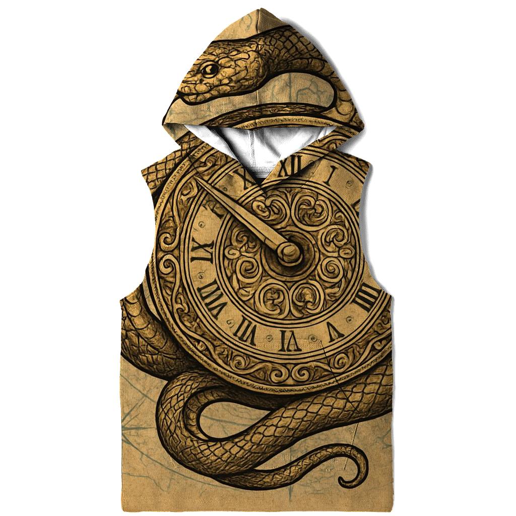 Gilded Chronograph Ouroboros hoodies fashion