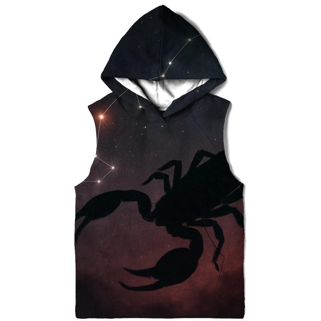 Scorpio Galactic Scorpion heavyweight hoodies