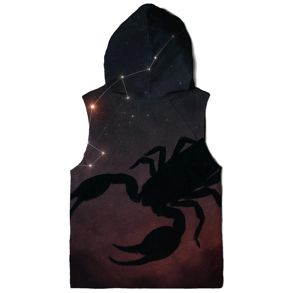 Scorpio Galactic Scorpion heavyweight hoodies