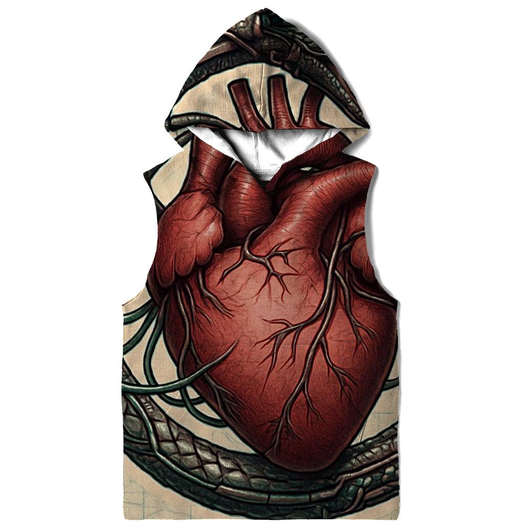 Circuit Heart Ouroboros designer hoodies