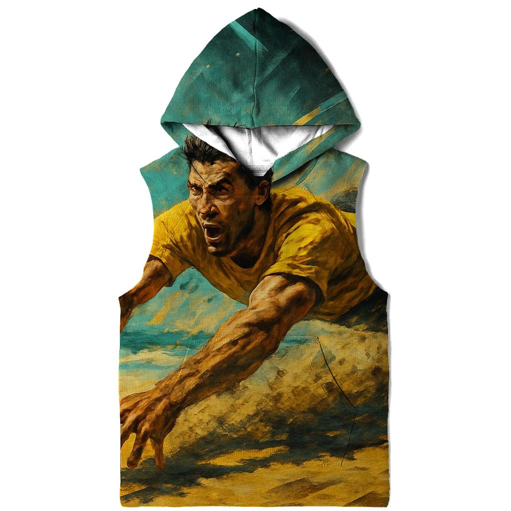 Volleyball Sandstorm Energy graphic hoodies