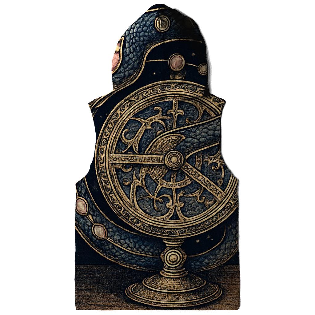 Stargazer Ouroboros Talisman printed hoodies