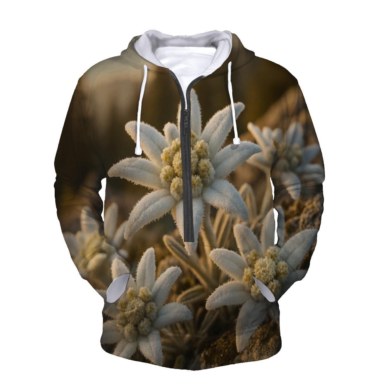 Alpine Edelweiss Study lightweight hoodies
