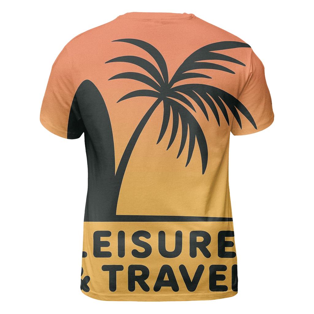 Tropical Minimal Surf custom all-over print shirts