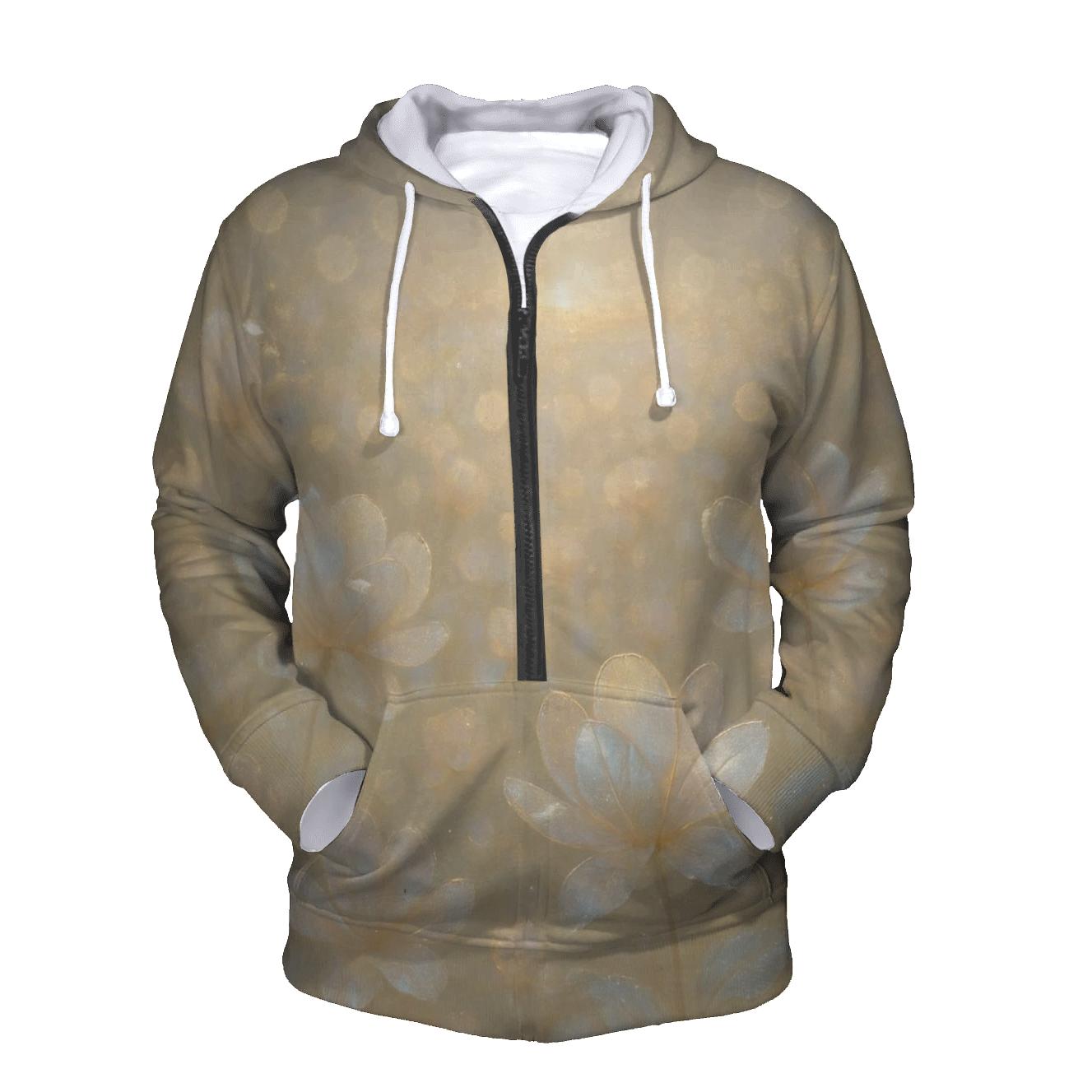 Champagne Bokeh Garden lightweight hoodies