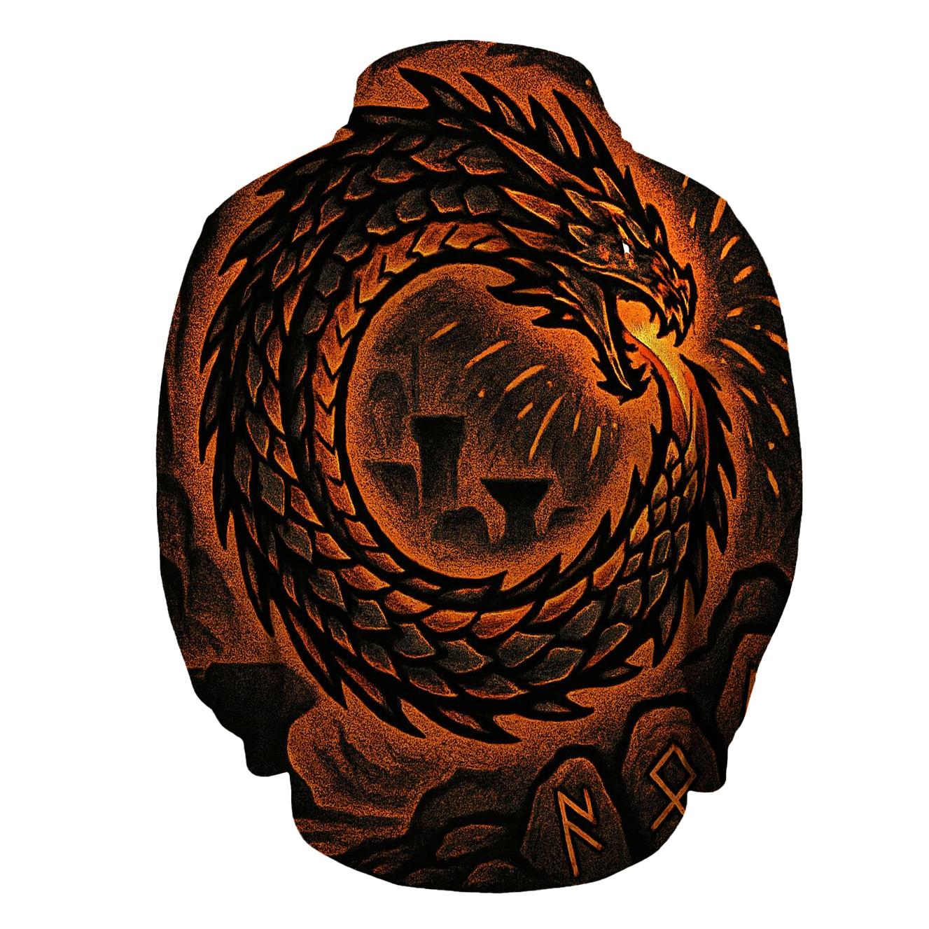 Emberforge Ouroboros hoodie styles