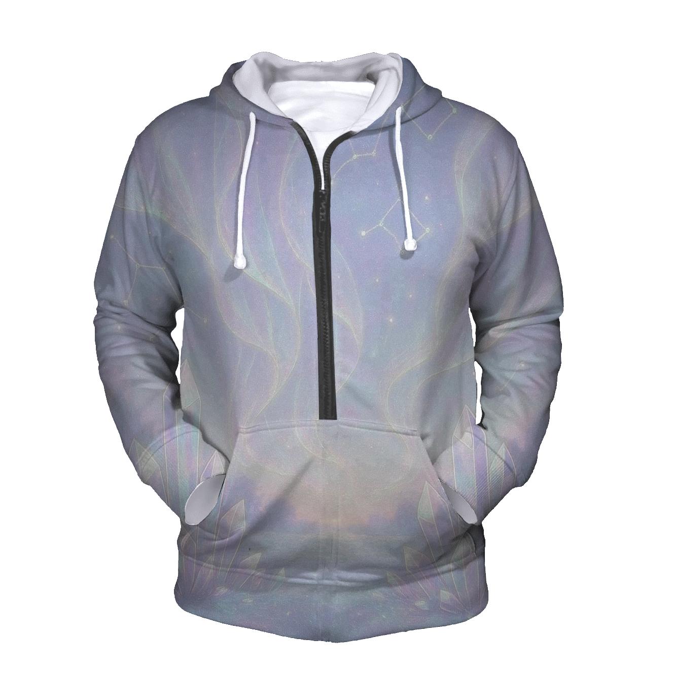Opal Veil Constellation custom hoodies