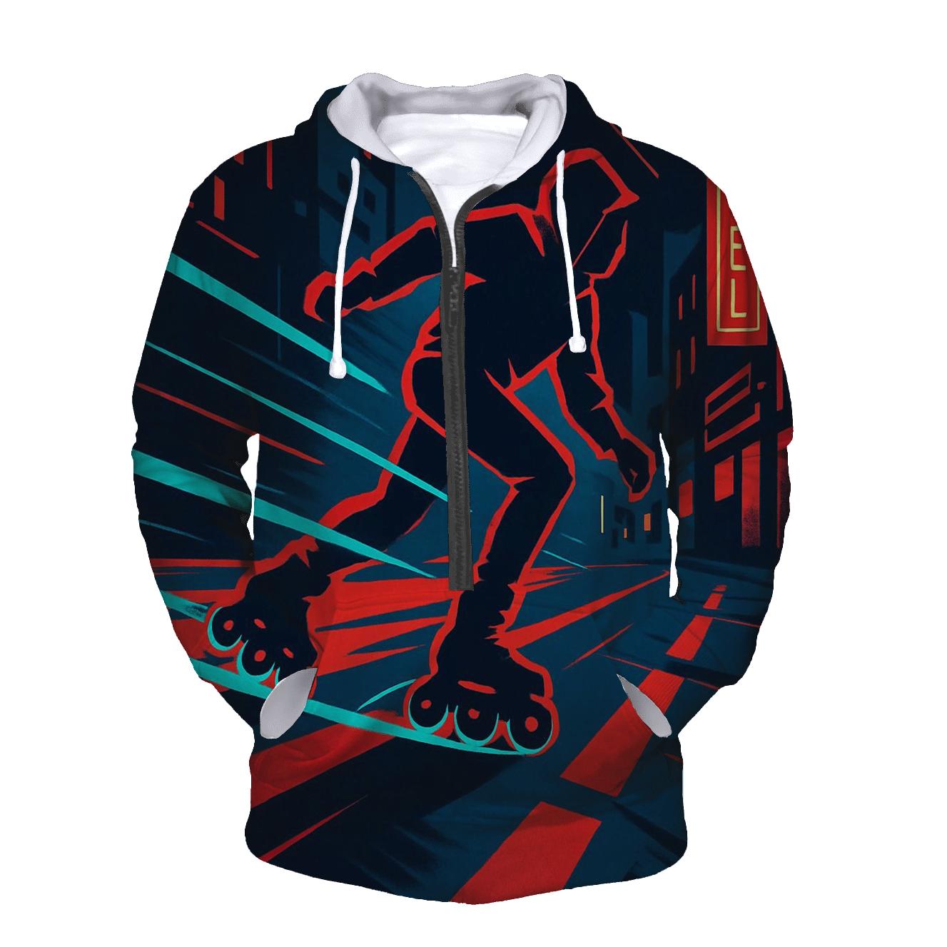 Laser Skate Boulevard designer hoodies