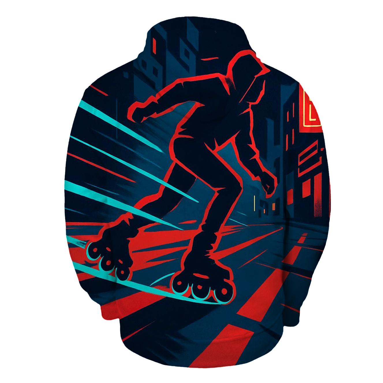 Laser Skate Boulevard designer hoodies