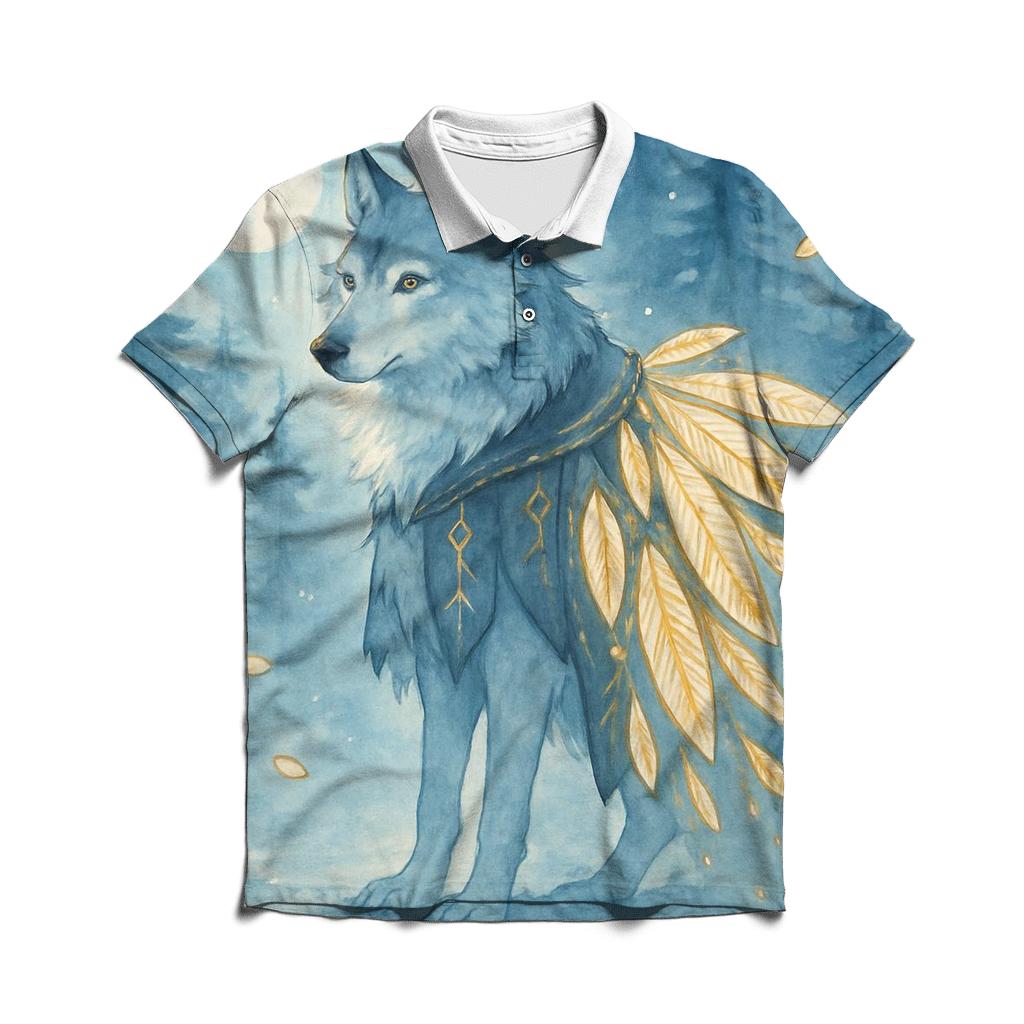 Midnight Feather Guardian designer slim fit polos