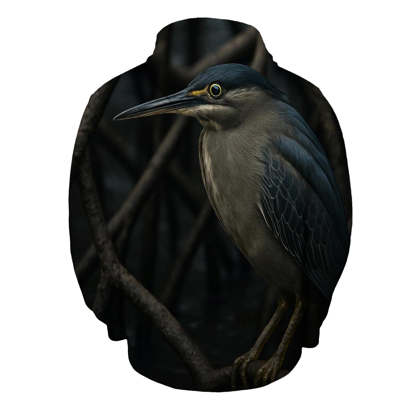 Mangrove Sentinel Mangrove Heron hoodie designs