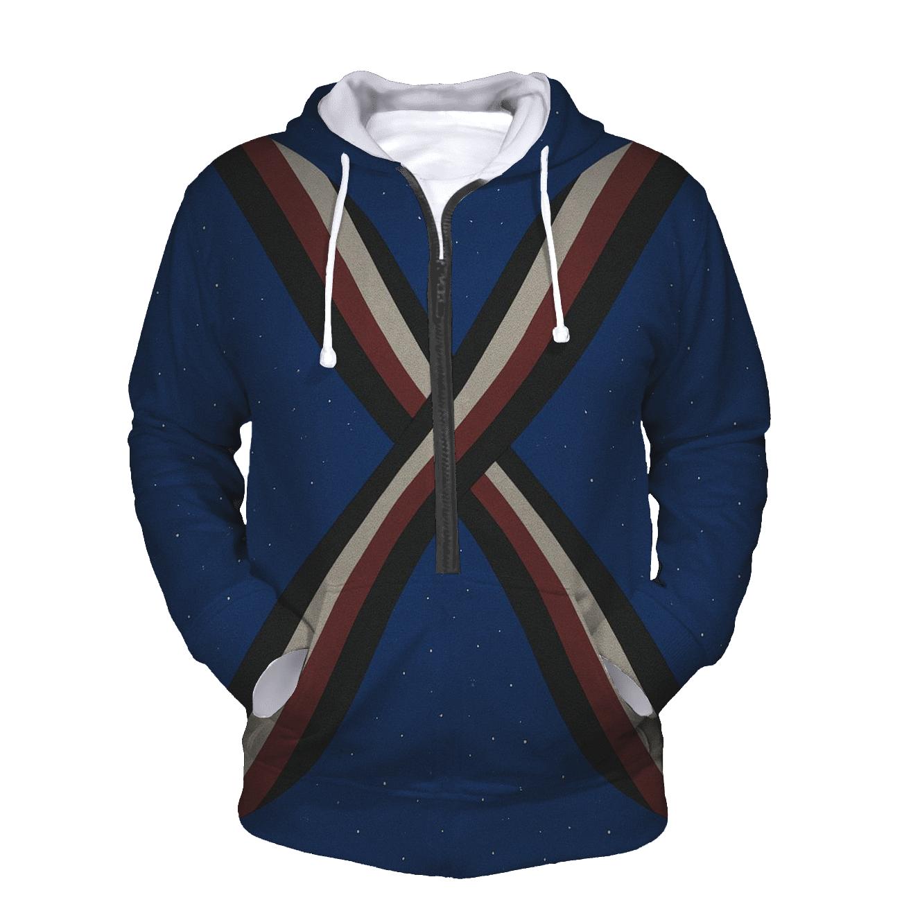 Jet Outflow Strata pullover hoodies