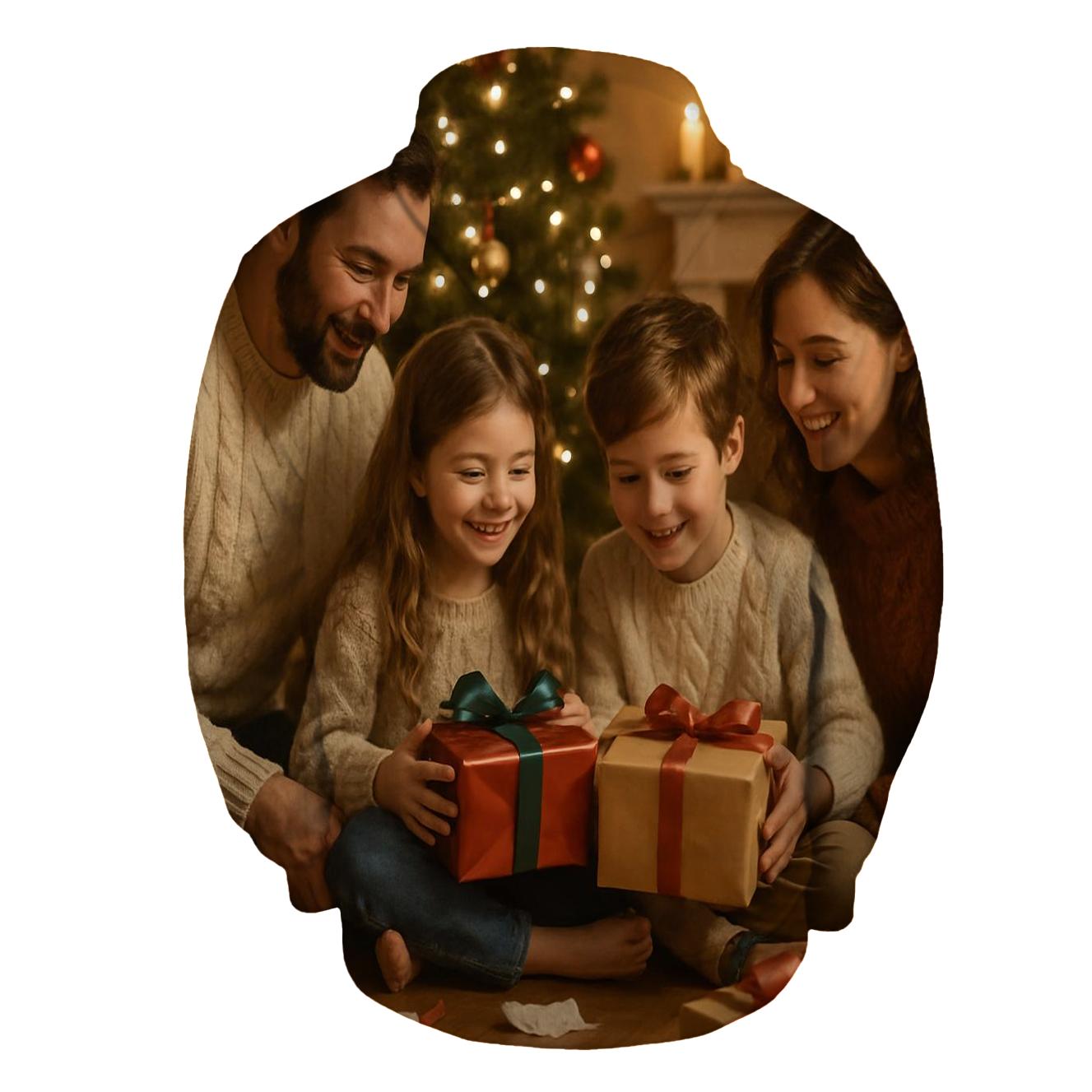 Family Unwrapping By Pine hoodie designs