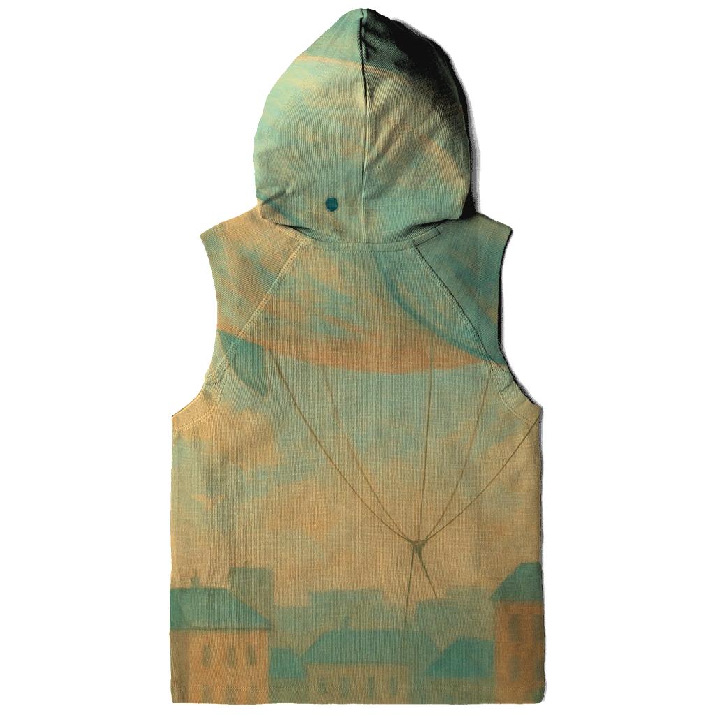 Surreal Balloon Whale zip-up hoodies