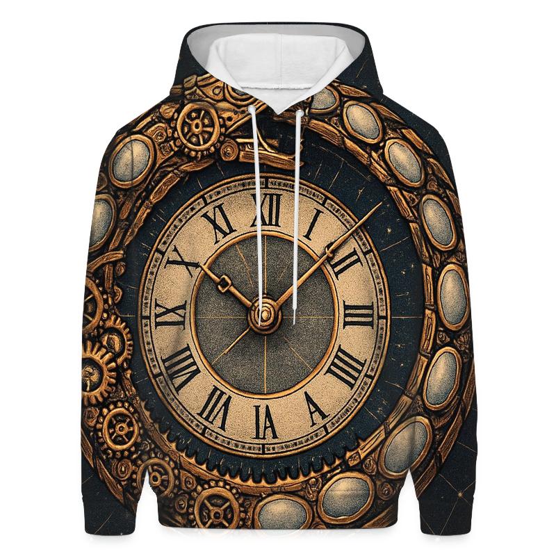 Celestial Snake Clockwork designer hoodies