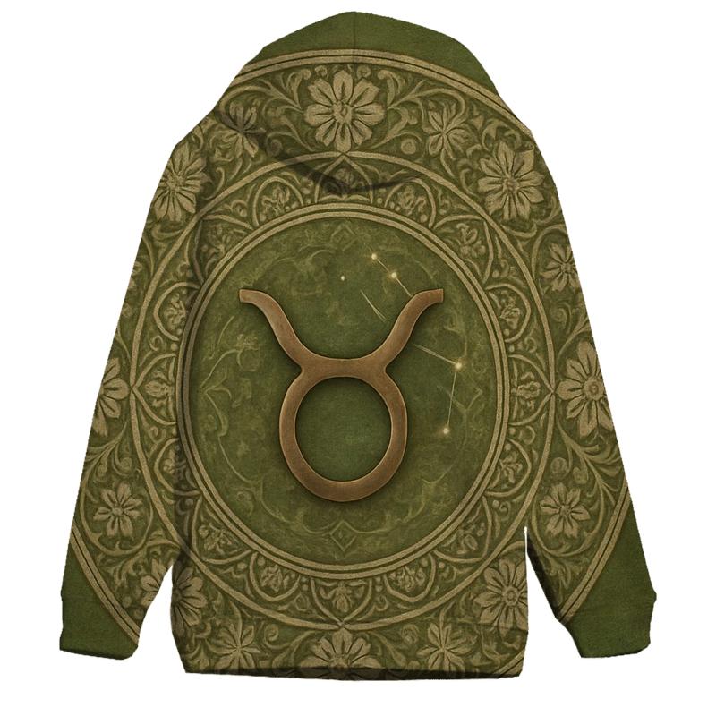 Taurus Earth Mandala Bull hoodie trends