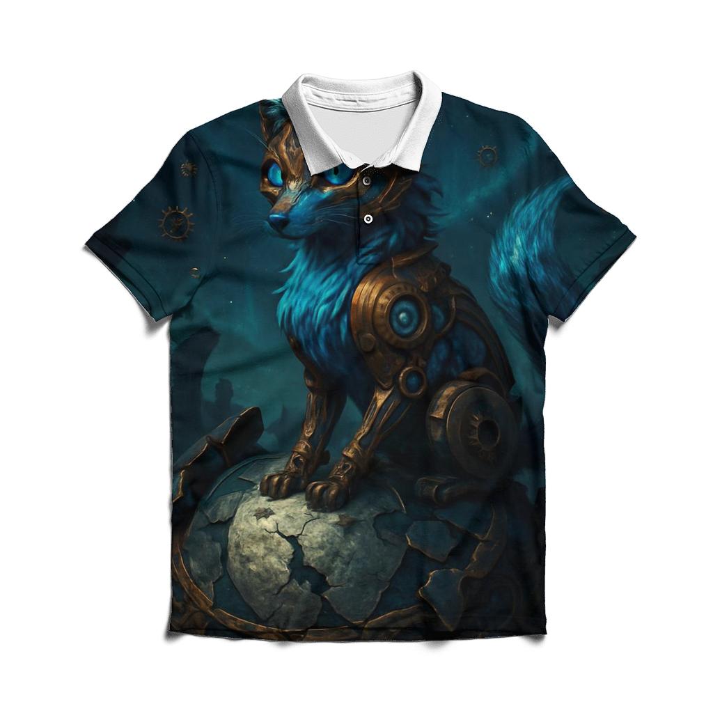 Clockwork Orion Fox branded logo polo shirts