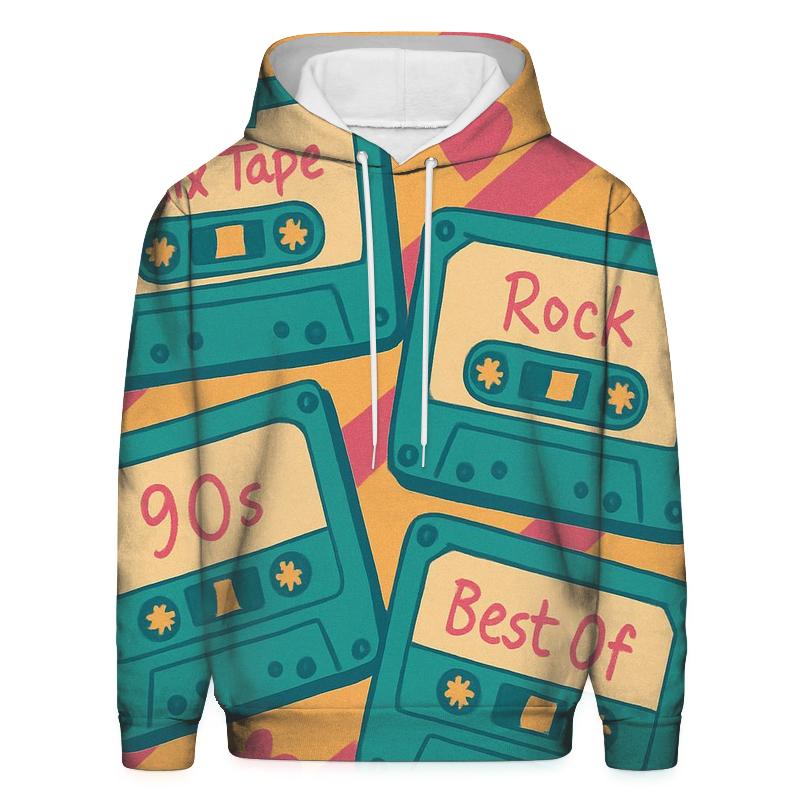 Cassette Collage designer hoodies