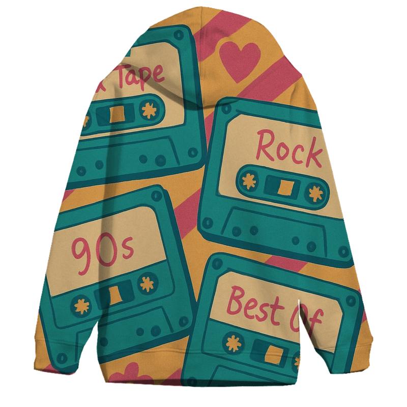 Cassette Collage designer hoodies