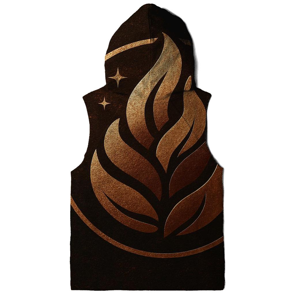 Roast Flame Emblem embroidered hoodies
