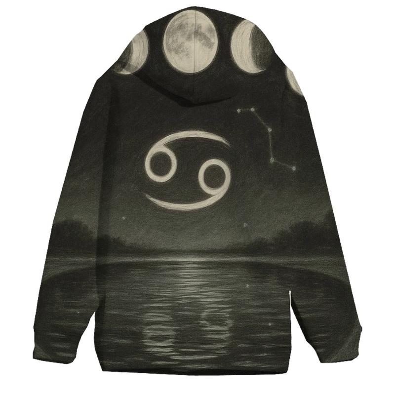 Cancer Moon Phase Pond hoodie trends