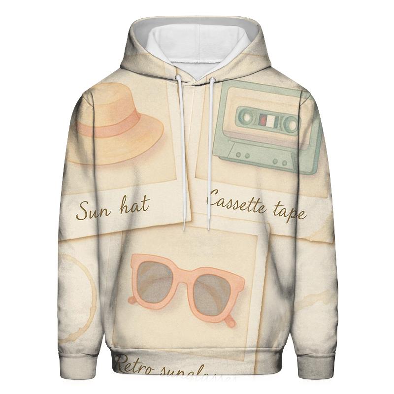 Polaroid Summer Collage heavyweight hoodies